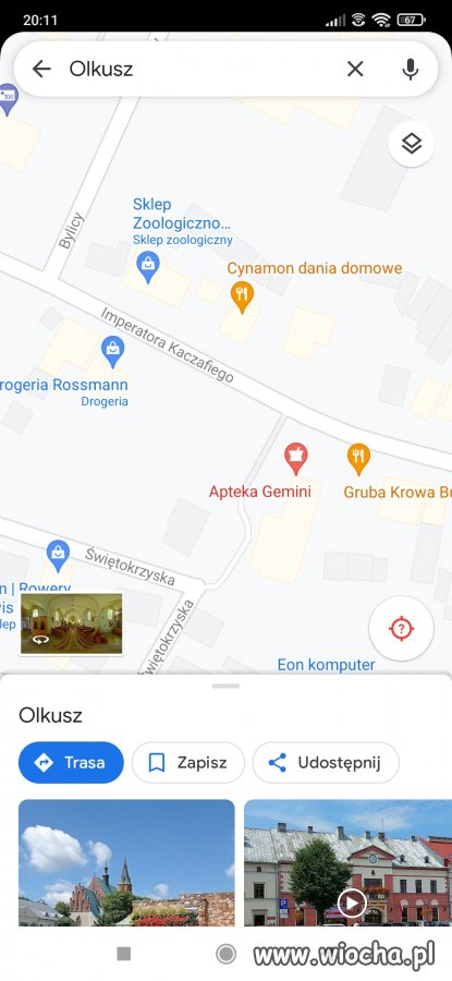 A w Olkuszu jedyna słuszna ulica