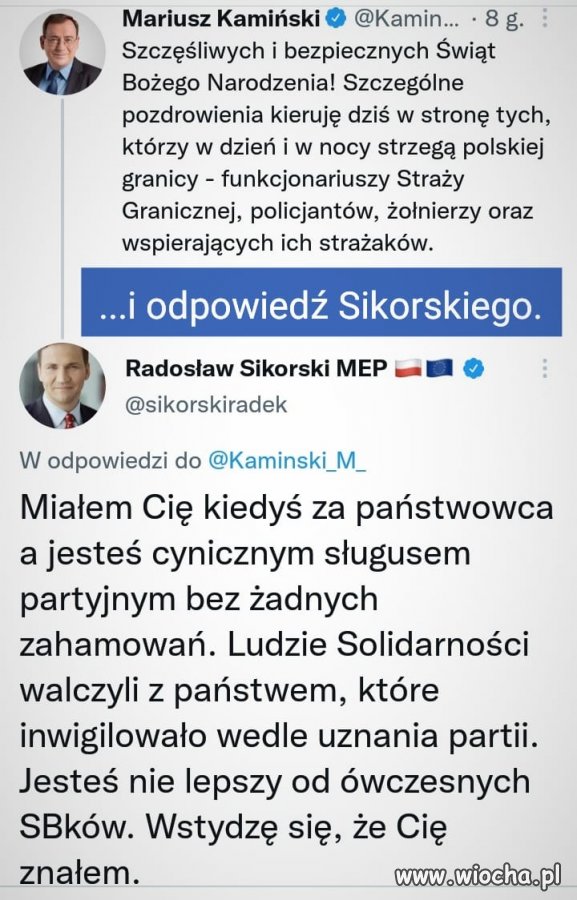 To nie sługus, to przestępca
