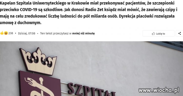 Kapelan o szczepionkach