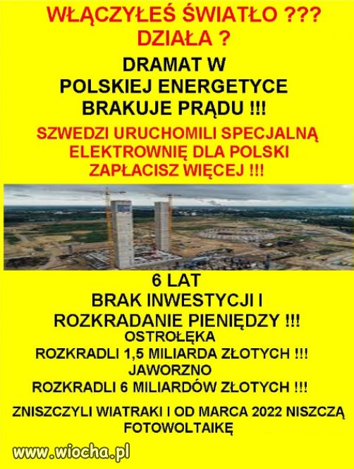 Inwestycji brak, ale jest tysiace milionerow PiSu.