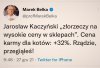 Kot Jarka dostał mniej żarcia 