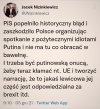 Błąd ? To zdrada narodowa !
