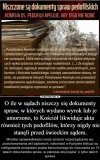 Ale minister jest przydupasem kościoła