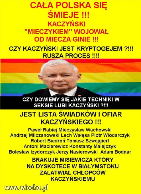 CZY KACZYŃSKI JEST KRYPTOGEJEM ?!!!