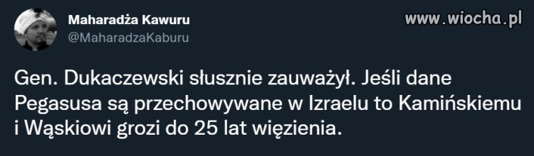To chyba jest w linii prostej szpiegostwo na rzecz obcego państwa?
