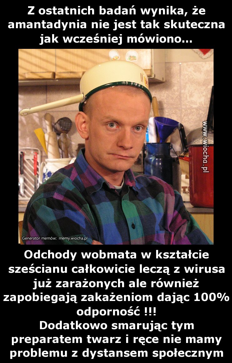 Z ostatnich badań wynika, że amantadynia nie jest