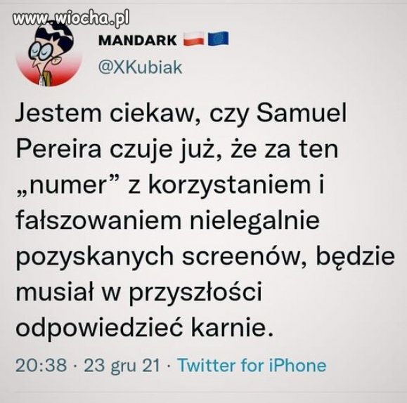 Samuel, czujesz to?