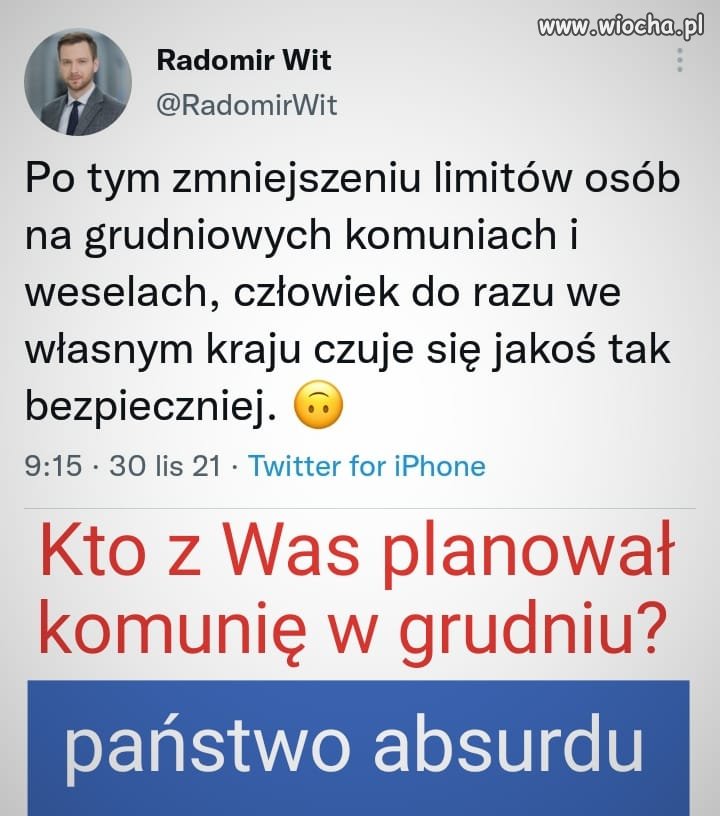 I jak tu zrobić komunię ?