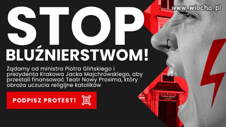 Ordo iuris chce wstrzymania kasy dla teatru
