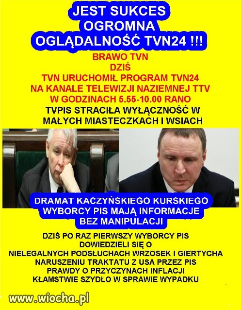 Do tej pory 37% wsi, mialo tylko dostep do TVPiS..