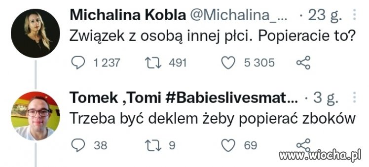 Pewnie Tomuś, do miana homo sapiens też się nie przyzna