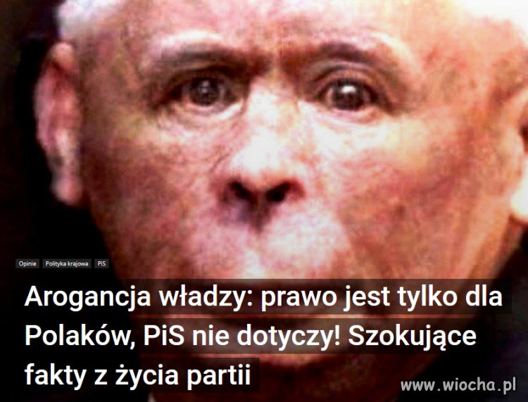 Tak bylo za czasow PRL i tak jest obecnie!