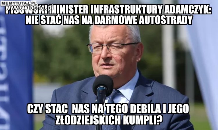 Ale na przepalanie bilionów złotych naszych...