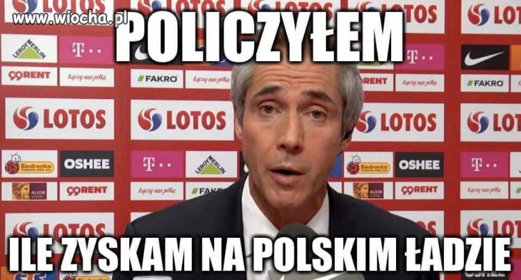 Sousa policzył i już ucieka