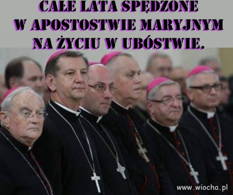 Całe lata spędzone w apostolstwie maryjnym na życiu w ubóstwie.