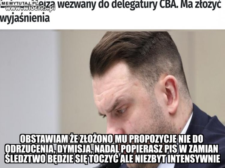Pis wykłada karty na stół