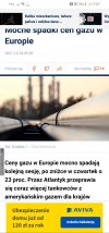 W Europie spadają a w Polsce w gore