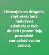 Uważajcie na drogach 