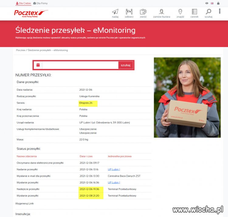Pocztex.. i wszystko jasne