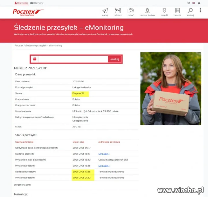Pocztex.. i wszystko jasne