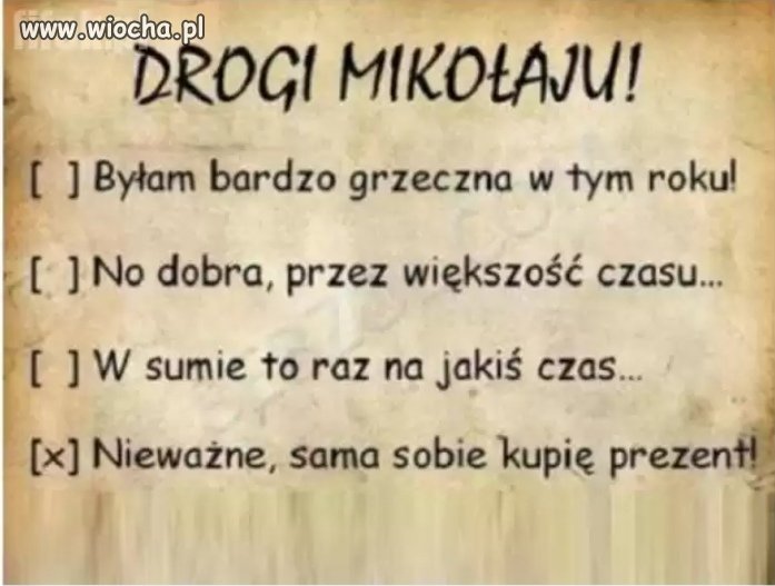 Wybierz poprawną odpowiedź 