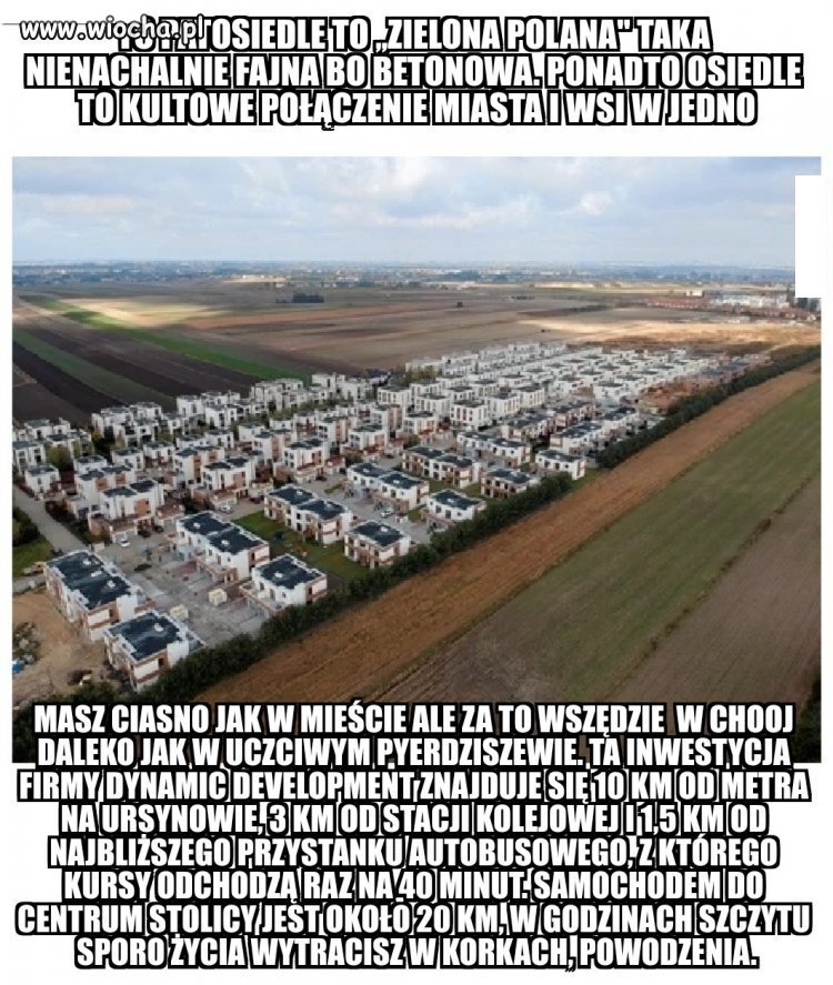 Jak nie wiesz co to osiedle łanowe ...