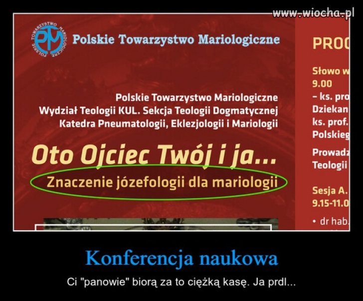 Taka ważna konferencja ... 