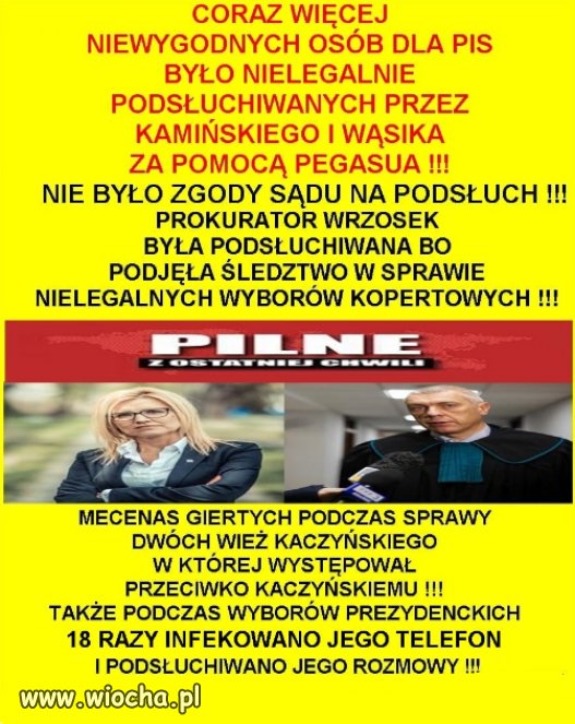 Tak dyktatura Kaczyńskiego walczy z politycznymi przeciwnikami