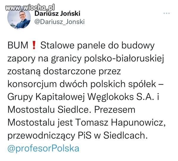 Jakże miałoby być inaczej