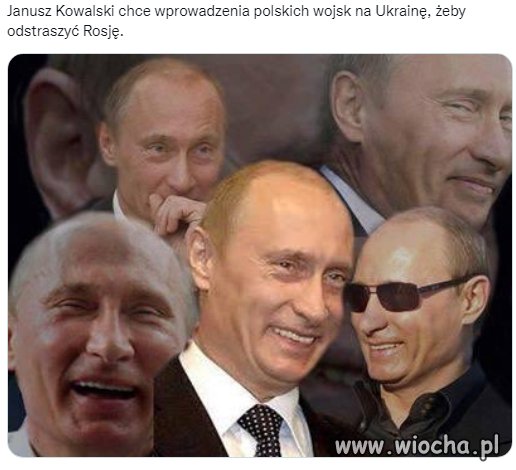 Janusz znowu odleciał
