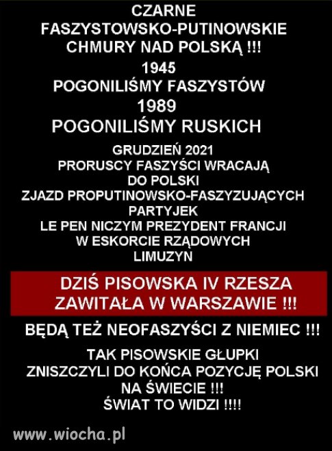 Wstyd przed calym swiatem!