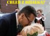 Zdjęcie chleba z działką.