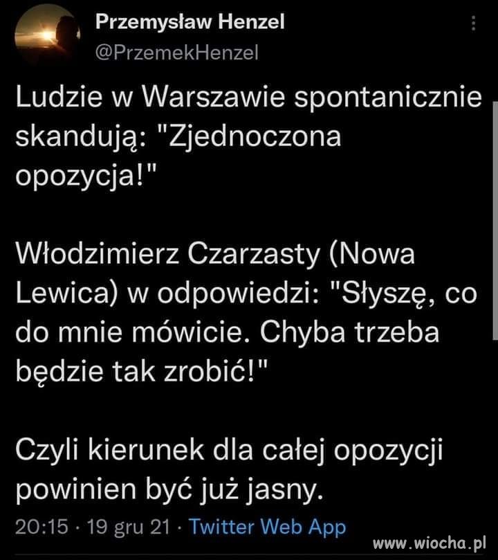 Pójdą razem, czy osobno ?