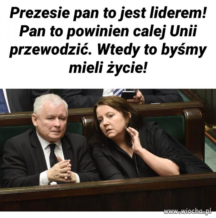 Kochany prezesie ...