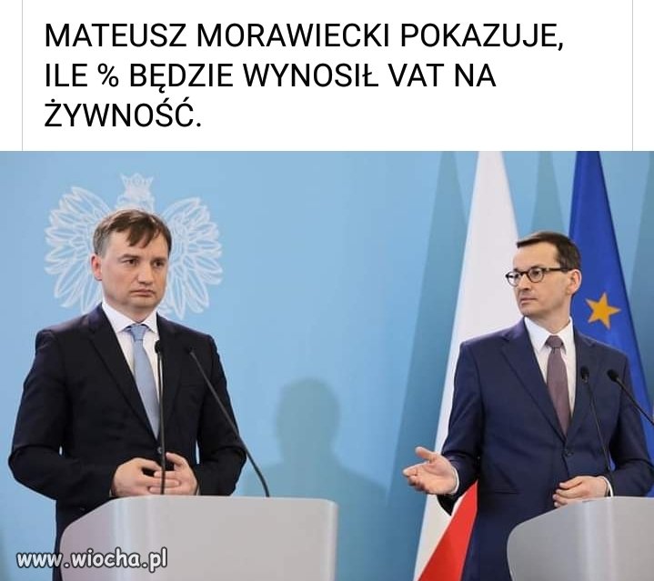 Zerowy VAT na żywność 
