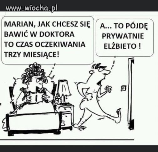 Tak to jest liczyć na NFZ :)