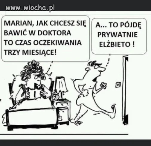 Tak to jest liczyć na NFZ :)