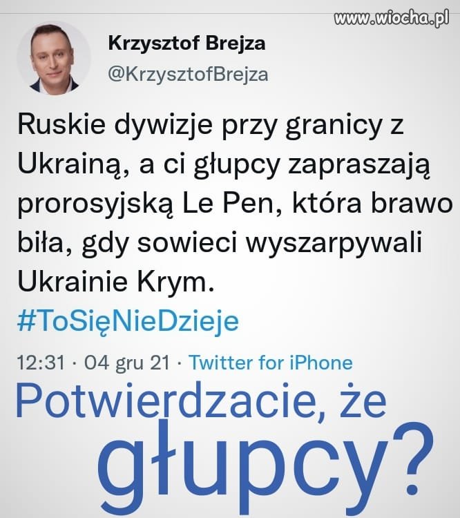 Jarek już rozwija czerwony dywan dla Putina 
