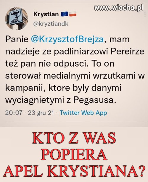 Panie Brejza !