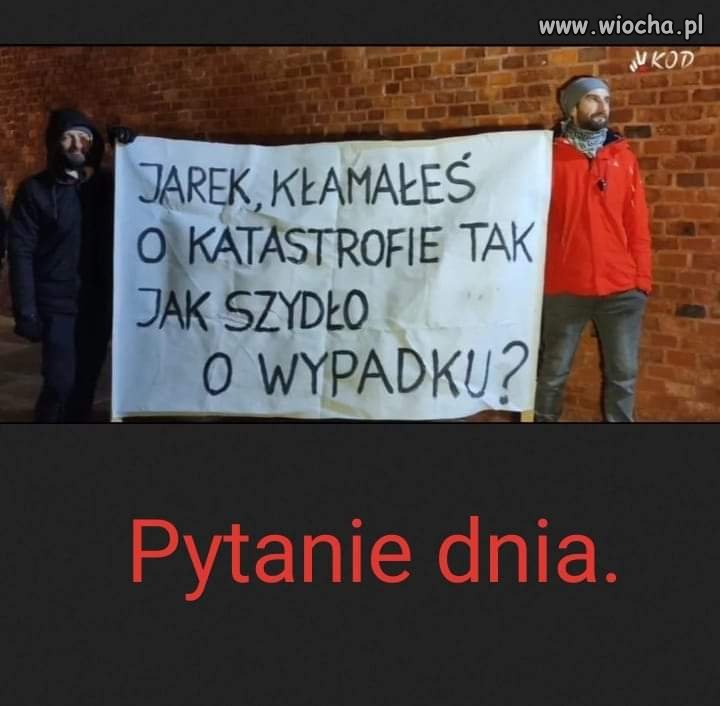 Pytanie dnia. 