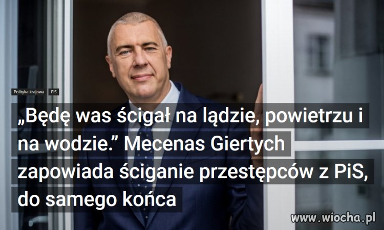 Walka Romana Giertycha z dyktaturą PiSu...