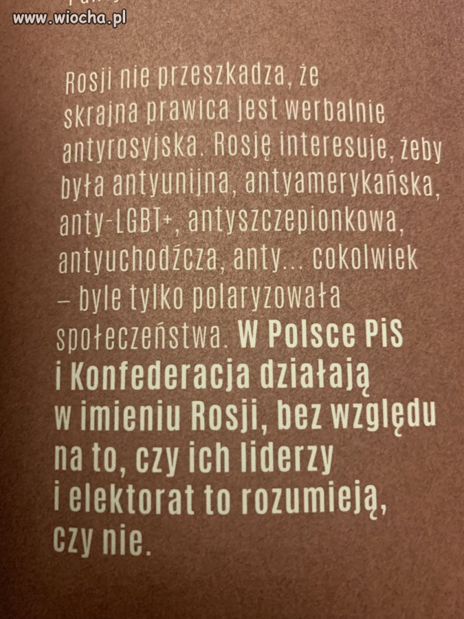 Prawackie debile nawet nie wiedzą że są kacapską..