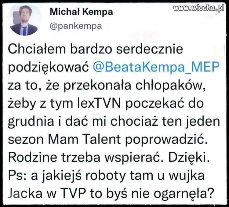 Rodzinę trzeba wspierać. 