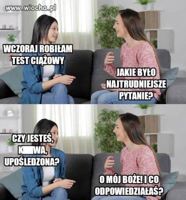 Poprosiłam inny 