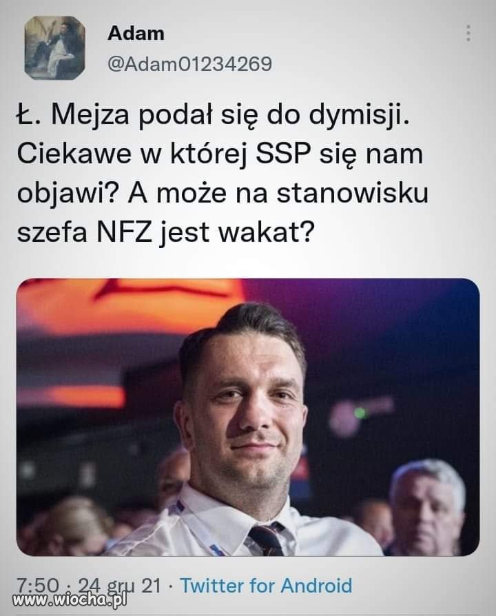 Minister zdrowia,? 