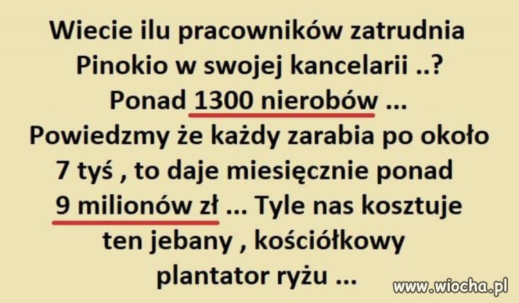 Wiadomo o kogo chodzi