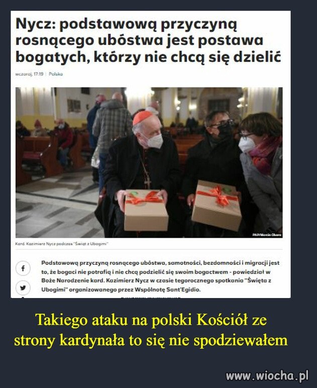 Ale żeby od razu tak atakować Kościół