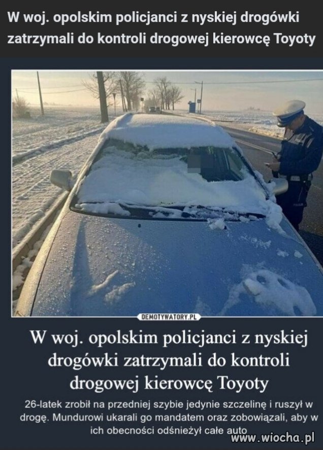 Pewnie się śpieszył 