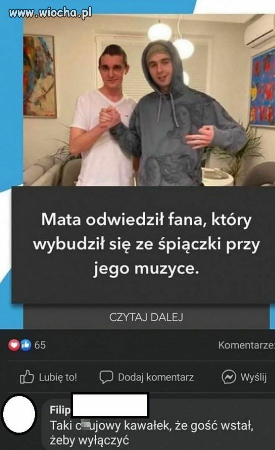 Najważniejsze, że podziałało