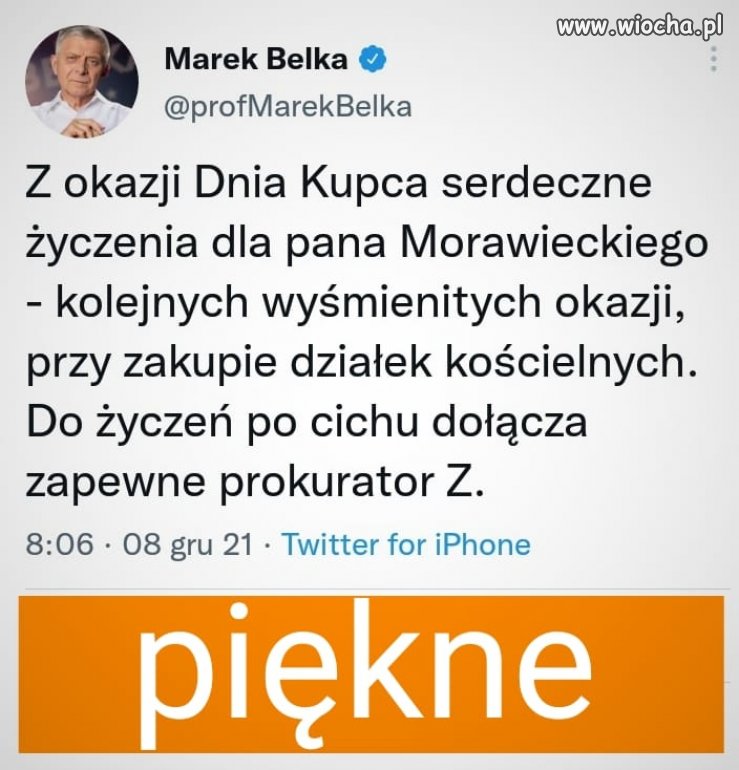 Życzenia dla Morica 